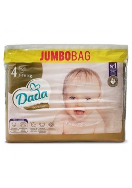 Підгузки дитячі Dada Extra Care, розмір 4 (7–16 кг), 92 шт